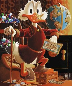Animations of Scrooge Mcduck Paint By Numbers