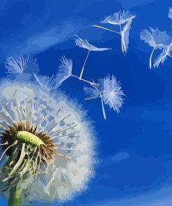 Windy Plant Aesthetic Paint By Numbers