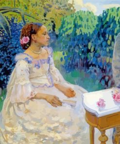 Victor Borisov-Musatov Sister Duo Paint By Numbers