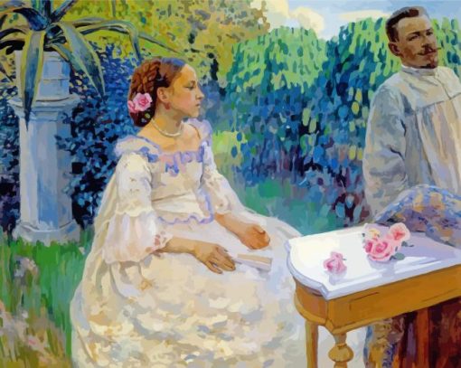 Self-Portrait-With-Sister-paint-by-numbers