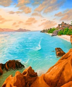 Islands of Seychelles Paint By Numbers