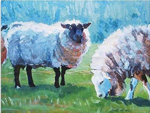 Sheep-Graze-paint-by-numbers