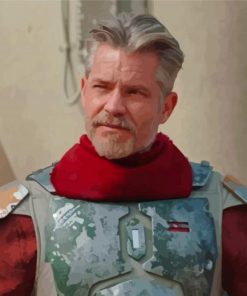 Cobb Vanth Star Wars Paint By Numbers