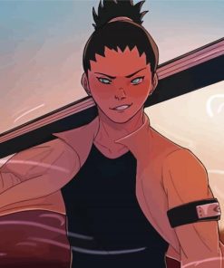 Shikadai Nara Manga Adventure Paint By Numbers