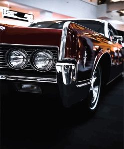 Shiny Muscle Car Paint By Numbers