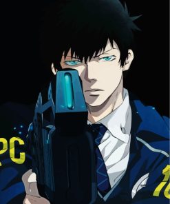 Shinya Kogami Anime Paint By Numbers