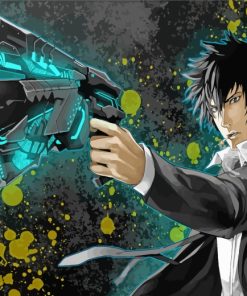 Shinya Kogami Anime Paint By Numbers