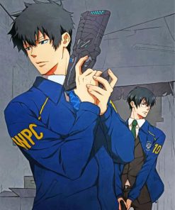 Shinya Kogami Anime Paint By Numbers