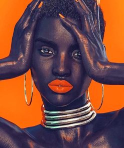 Shunu African Woman Paint By Numbers