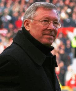 Legendary Alex Ferguson Football Manager Paint By Numbers