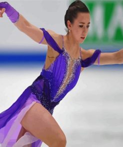 Ice Dancer Skating Paint By Numbers