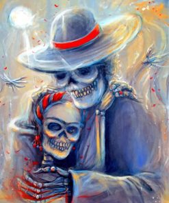 Skull Skeleton Paint By Numbers