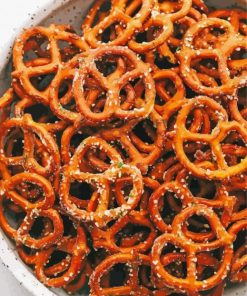 Small Pretzels Snack Paint By Numbers