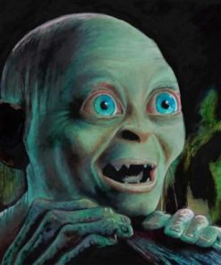Gollum Movie Characters Paint By Numbers