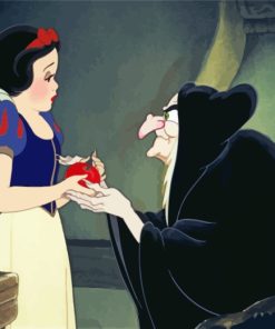 Disney Snow White Evil Queen Paint By Numbers