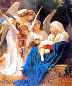 William Bouguereau Violinist Paint By Numbers