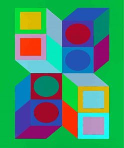 Victor Vasarely Sonora Do Paint By Numbers