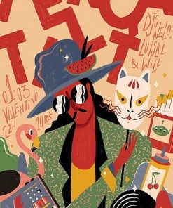 Paint South American Men By Numbers