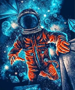Space Man Adventure Paint By Numbers