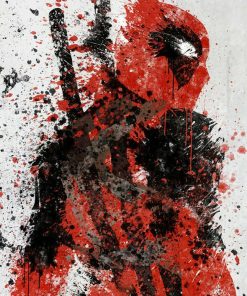 Deadpool Superhero Paint By Numbers