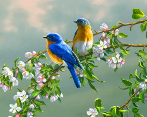Spring-Bluebirds-paint-by-numbers