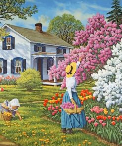 Spring Countryside Farms Paint By Numbers