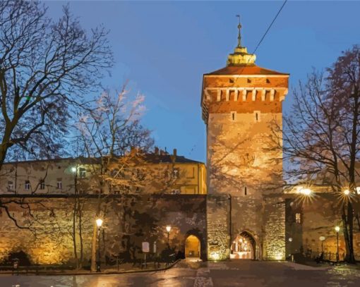 St-Florians-Gate-Historical-Place-paint-by-numbers