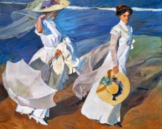 Beach Women Sorolla Paint By Numbers