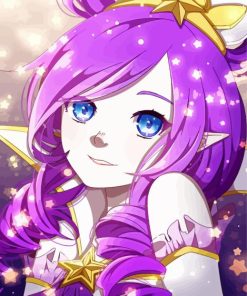 League Of Legends Janna Paint By Numbers