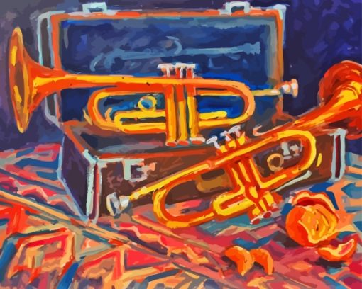 Still-Life-Trumpet-paint-by-numbers