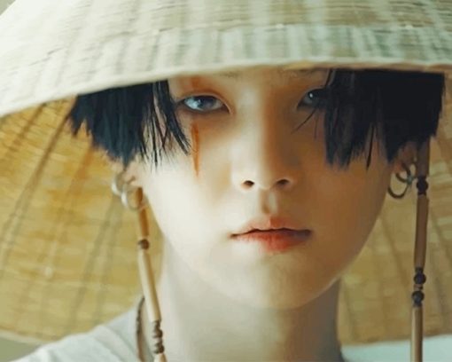 Suga-bts-paint-by-numbers