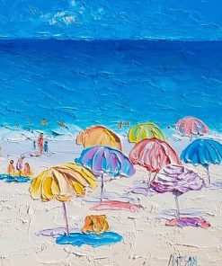 Seaside Serenity Beach Paint By Numbers