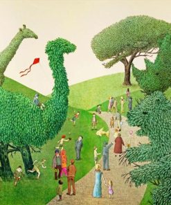 Summer Park Paint By Numbers