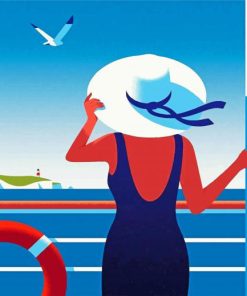 Summer Vacation Illustrations Paint By Numbers