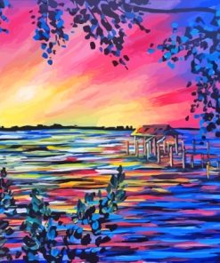 Indian River Sunrise Paint By Numbers
