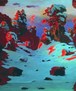 Kuindzhi Sunset Masterpiece Paint By Numbers