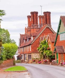 Surrey England Scenic Paint By Numbers