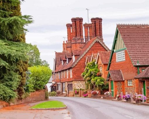 Surrey-England-paint-by-number