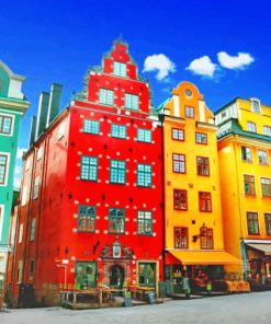 Stockholm Sweden Adventure Paint By Numbers