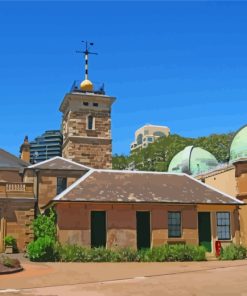 Sydney Skyline Paint By Numbers