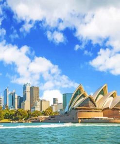 Sydney Opera House Landmark Paint By Numbers