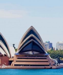 Sydney Seaside Opera House Paint By Numbers