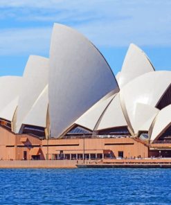 Sydney Coastal Opera House Paint By Numbers