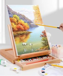 Wooden Portable Stand Paint By Numbers