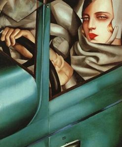 Green Bugatti Tamara Paint By Numbers