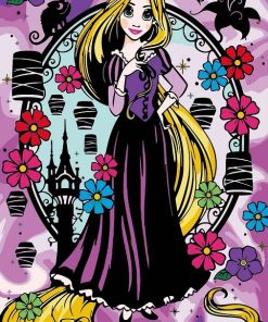 Tangled Animation Paint By Numbers