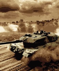 German Tanks WW2 Paint By Numbers