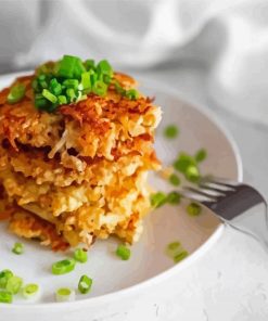 Tasty Hash Browns Recipe Paint By Numbers