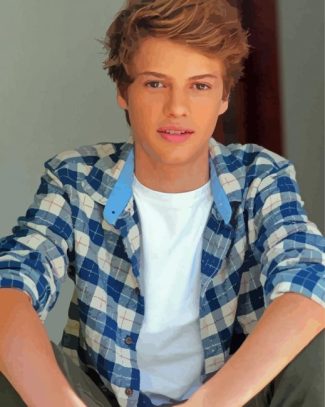 Teen Jace Norman Paint By Numbers