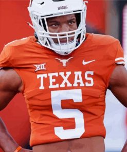 Texas Longhorns Football Stars Paint By Numbers